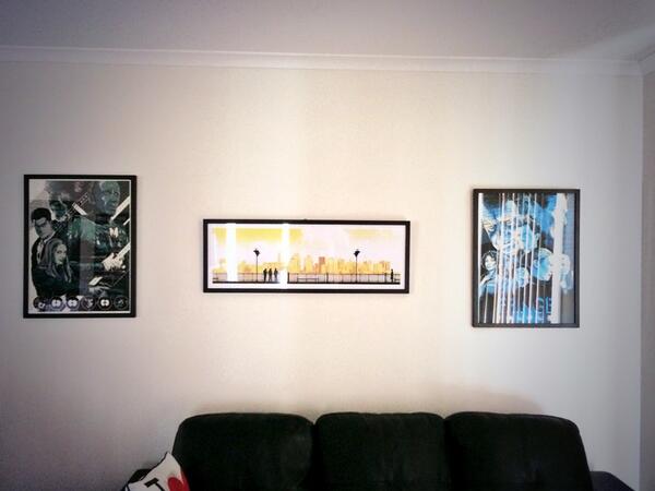 My living room wall is a daily reminder of the awesomeness lost. #WeRememberFringe