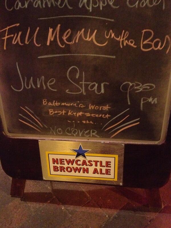 EatBerthas's tweet photo. Baltimore's worst best kept secret @junestarband http://t.co/W4KDoGWHAb