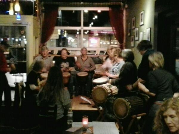 LibrariesForTZ's tweet photo. Drumming was awesome! 30 minutes until silent auction ends. Come on down! http://t.co/96hnGQJP5x