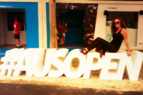 Not a bad Sunday @ausopen #burnt