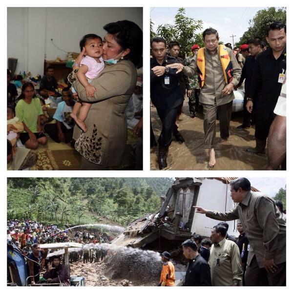 info_jakarta's tweet photo. Ini yg dilakukan Presiden SBY saat terjadi bencana http://t.co/krMgACJKpr