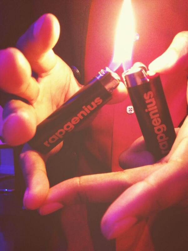 kingavriel's tweet photo. Lol I stole all the @rapgenius lighters... #pyroproblems http://t.co/6LbjdmmheK