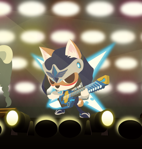 Show By Rock 公式sb69 はい きょうの メンバーさん紹介 は忍迅雷音の 嵐 くん 神出鬼没の忍者バンドで ボクも一度しか会った事がないレアキャラですぞ もっと自分を出していこうよ Showbyrock Http T Co Ni6txpaikl
