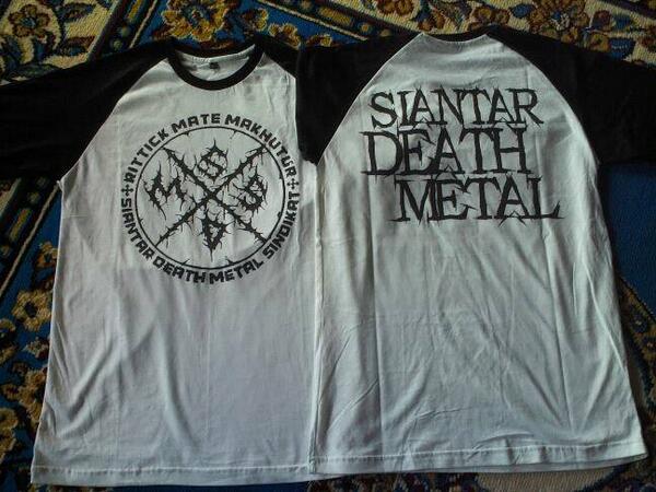 Ready Stock :Raglan-SIANTAR DEATH METAL-OFFICIAL LOGO Size: L Price 110RB SMS-CALL-INFO-BOOKING-ORDER: 08789-2121-304