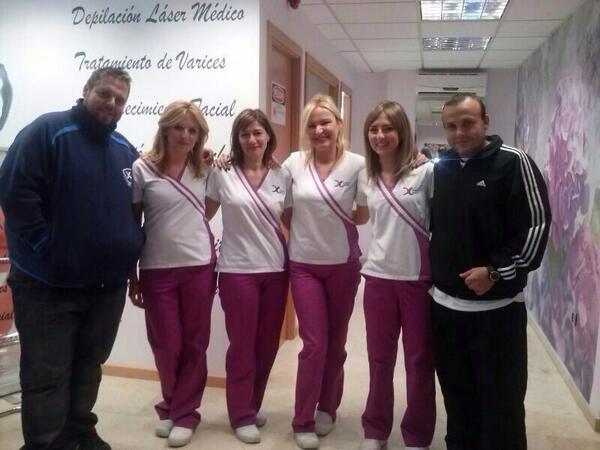 Noeliah_g's tweet photo. No os perdáis esta noche la báscula, el equipo de los churreros ha venido a nuestra clínica @laserxauen.Un beso http://t.co/67Pqnpl6Dg