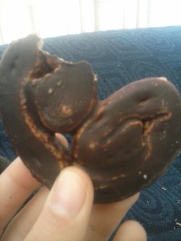 scaruleto's tweet image. #TimeOf...MiniPalmeritas de chocolate! :D