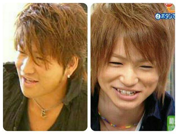 Kentonosexyzone's tweet photo. 風磨と風磨のお父さん 
#似てると思ったらRT http://t.co/EQQfSSfoiq