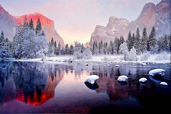 Gabriele_Corno's tweet photo. "Ice &amp; Fire", Yosemite National Park, California, Us http://t.co/S2HrQs4pkG