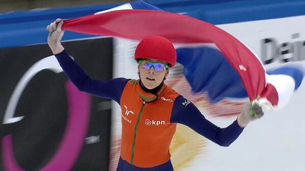 Jorien ter Mors Europees kampioen shorttrack. nos.nl/l/599563