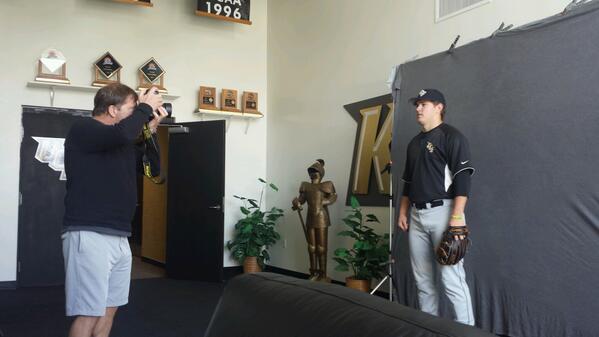 UCF_Baseball's tweet photo. It's not just video day for the Knights. It's also picture day. #ReadyForMyClose up #ORTO http://t.co/lqdJOwa26d