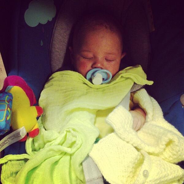 DaddysBestBoy's tweet photo. I was very tired in the car going home....over excited! xD http://t.co/oppE0avKhX