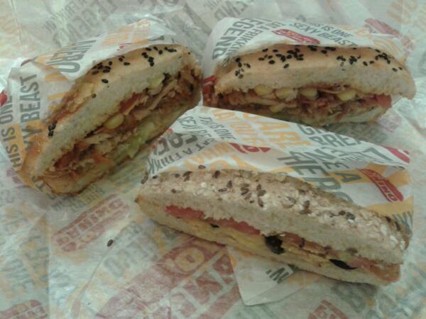 wandaws's tweet photo. Our First #YoPanino so DELICIOUS. Thanks @YoPanino ;) http://t.co/iAqTVw8yT3