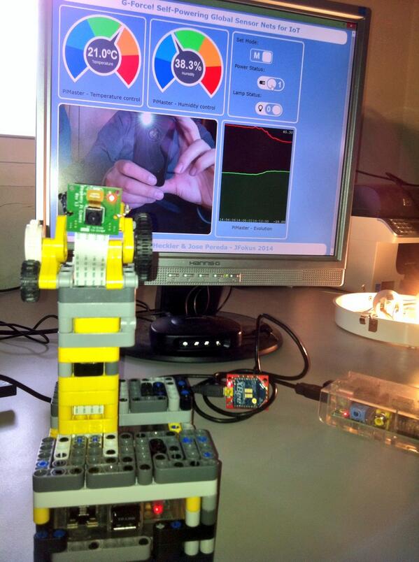 JPeredaDnr's tweet image. Sunday morning task: build Lego case with tower for #PiCam, check. #IoT #Embedded #JFokus /cc @MkHeck
