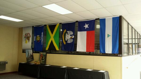 Missions fair today!