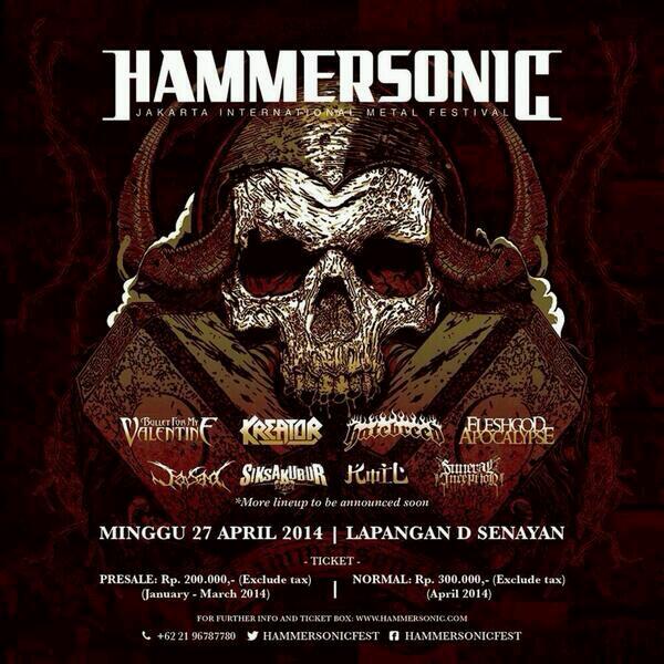 First lineup announced for <a href="/hammersonicfest/">HAMMERSONIC FESTIVAL</a> 2014