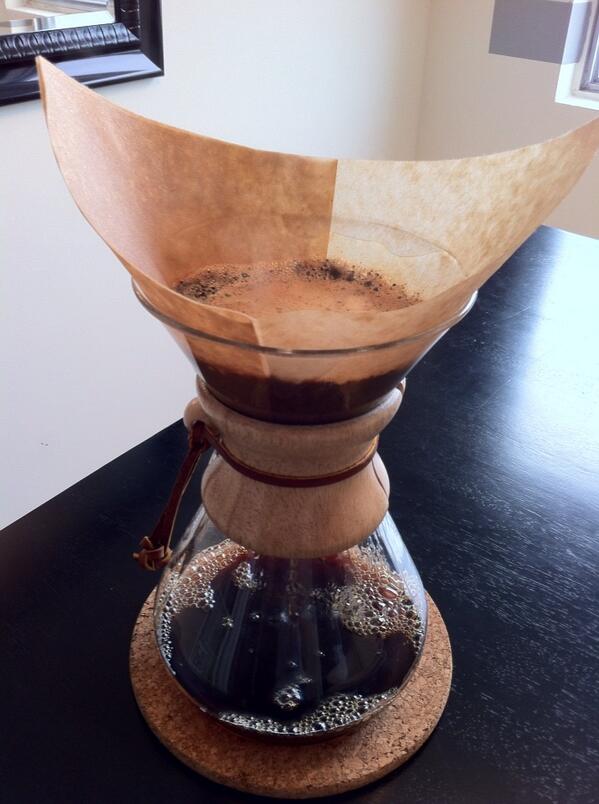 JordanWButler's tweet image. My new favorite Christmas gift! #Chemex #ilovemywife