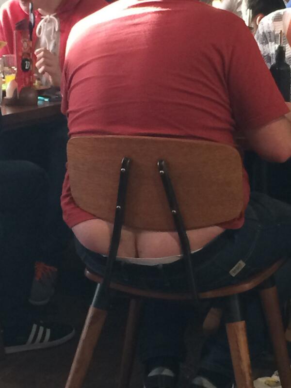 Christeapot's tweet image. Nearly enough to put anyone off their @NandosUK #ass #splitback