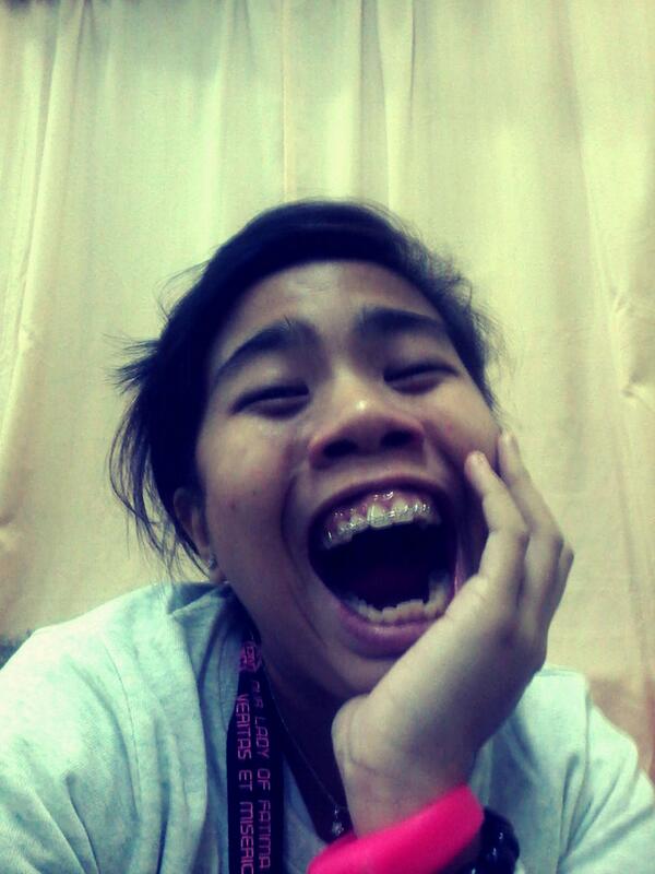 Ciabayo's tweet photo. ~Baby it's cold outside~.  Body warm: Selfies ;) haha, the prof didn't came. it lead me doing this. http://t.co/UT3LPtD6l8