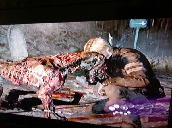 xohiwonder's tweet image. Playing Resident Evil : Agent Hunt &amp;amp; I had a moment with Leon ❤️ 
#ResidentEvil6 #AgentHunt
