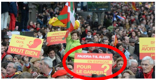 Maitre_Eolas's tweet photo. Je sens que vous doutez qu'on puisse être aussi con. Alors voilà. Photo AFP/Pierre Andrieu. http://t.co/33jP9dFIBL