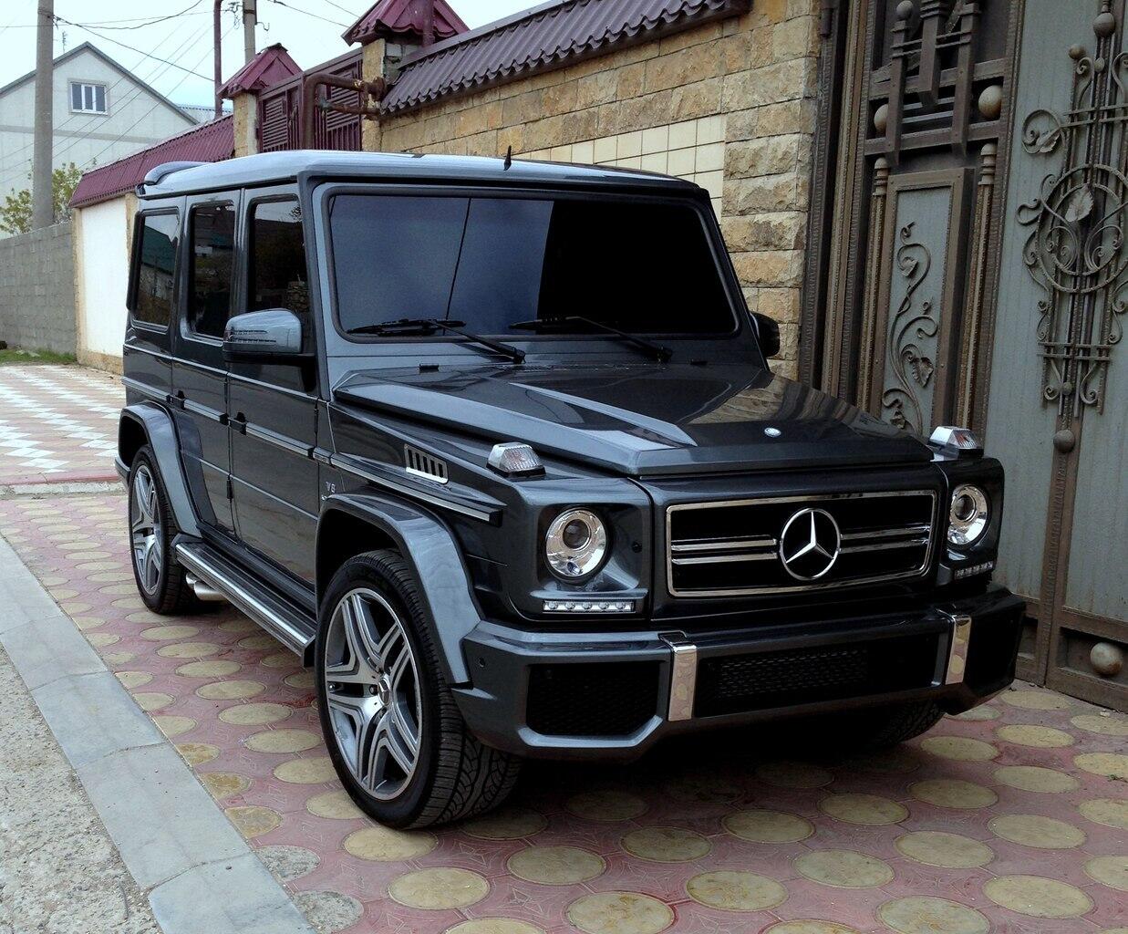 Гелик g55 AMG серый