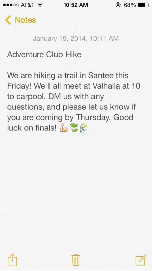 VHSadventure's tweet photo. #VHSadventureclub hike! 💪🍃🌾 http://t.co/mHPwy7G1Rn