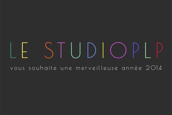 StudioPLP's tweet photo. Enfin! Le Studio PLP vous souhaite une belle année 2014 http://t.co/IvjDNbAQVZ http://t.co/Bfi4OWQooL