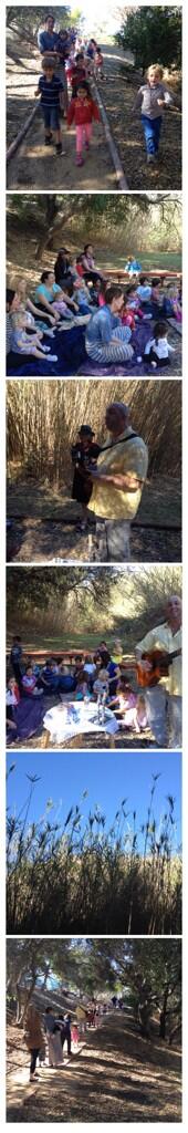 The ECC celebrated Shabbat and TuB'shvat in the Esha. Beautiful!
