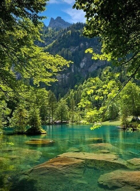 TopWorIdPics's tweet photo. Blue Lake, Switzerland http://t.co/5aiHz6rVey