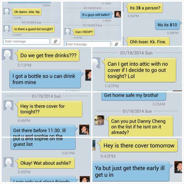 YoChrisChen's tweet photo. Life of a promoter. These are my friends #KnightVision2 http://t.co/Ep5b5KvcRo