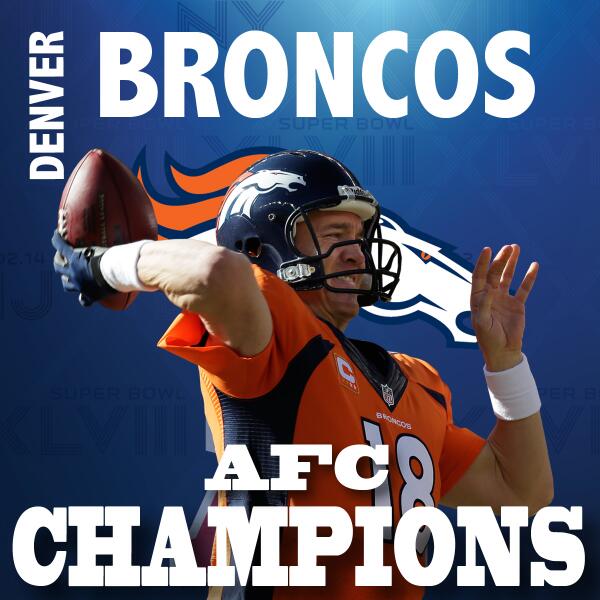 Eli Manning won a Super Bowl on Peyton's home turf 2 years ago.

In 2 weeks, Peyton can return the favor. #SB48