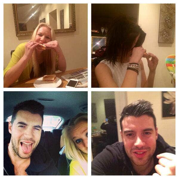 'Can you cut the fat off my bacon?!' <a href="/paigelewiss/">Paige</a> still fussy at 3am!! 😂😂. <a href="/luccyreed/">Lucy Reed</a>