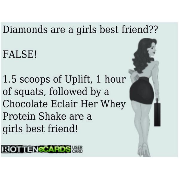 tattooed_babe's tweet photo. #GirlsREALBestFriend #HerWhey #Uplift #diamonds http://t.co/wAetEnjTBl