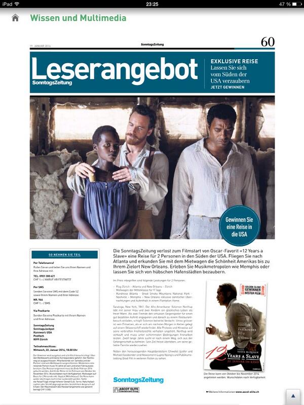 Feel the magic of slavery... RT <a href="/resnajd/">Daniela Janser</a>: are they braindead?  #12YearsASlave