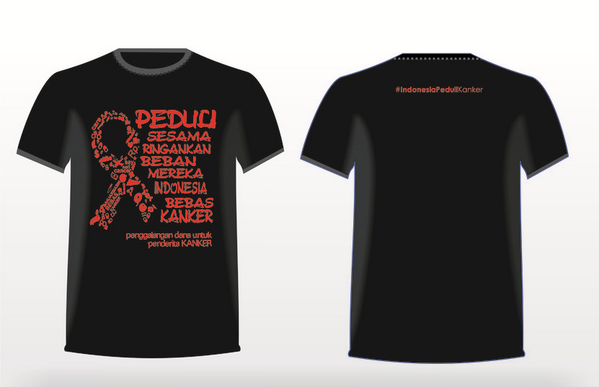 Kloter kedua Sampe akhir bulan januari #IndonesiaPeduliKanker IDR 85rb, sudah termasuk donasi. Info 0818210094