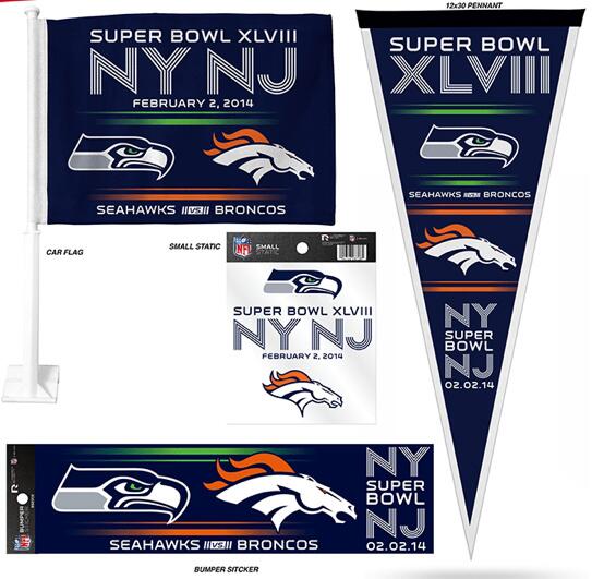 Kschack1's tweet photo. “@darrenrovell: Seahawks-Broncos Dueling Super Bowl items http://t.co/upD4o0oDE4”@RicoIndustries @SparoWatch