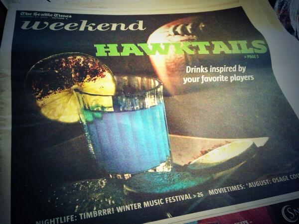 LibertyLovesYou's tweet photo. Did @Jasonfinn's #Russelmania #Hawktail make this happen!? @tanvinhseattle? @Veeves? http://t.co/i6s9lWsd8L