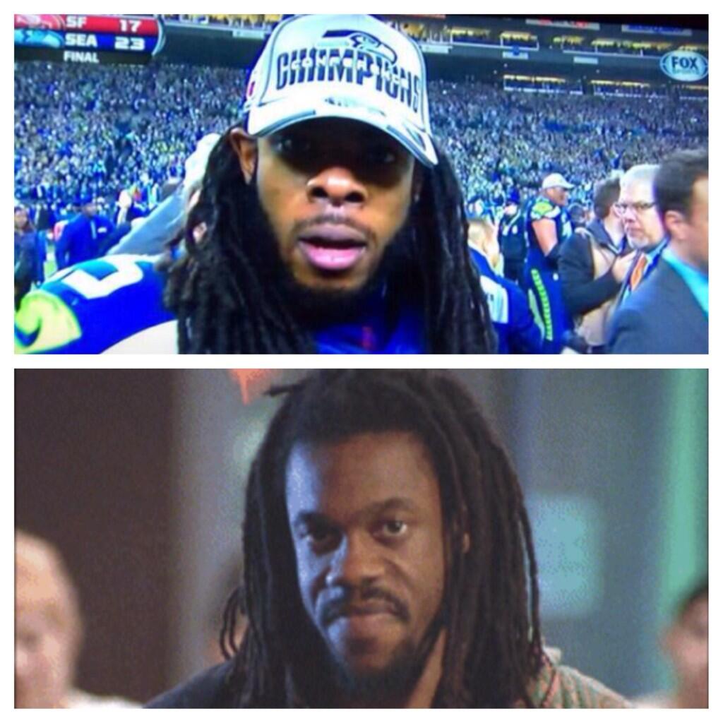 Kevin Richard Sherman Is Doug E Doug Http T Co Wpuqp7poqj Twitter