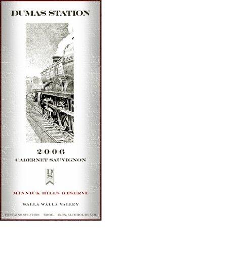 GWineStore's tweet photo. 2006 Dumas Station Minnick Hills Reserve Walla Walla Valley Cabernet Sauvignon 750 mL - http://t.co/nUX6XrbQ4g http://t.co/DYInsrgazX