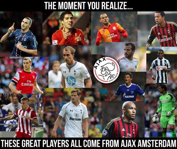 FootballFunnys's tweet photo. Ajax http://t.co/4kocya3apk