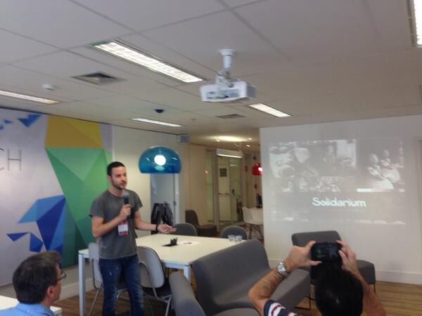 BRInnovators's tweet photo. Now talking to the #kauffmanfellows mentors: @solidarium - marketplace for artisans http://t.co/PnzqLVKS4d