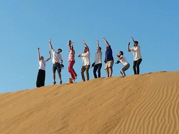 The <a href="/ArabianNightsAD/">Arabian Nights</a> experience is nothing short of #epic. #dunebashing. Beautiful night in #AbuDhabi