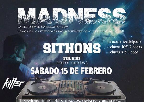 MadnessDays's tweet photo. Quieres trabajar de rrpp con nosotros?? A que esperas!! Contacta por privado http://t.co/q546QcBaUp