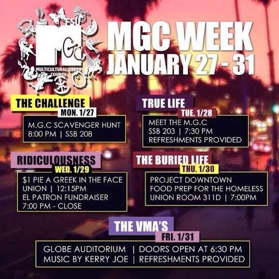 FSU_MGC's tweet photo. Today is the start of #MGCWeek #MgcTV #2014 http://t.co/05USSXERre