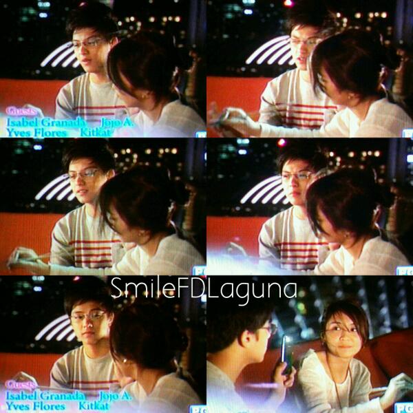 SmileForDaniel's tweet photo. “@SmileFDLaguna: "Basta kung hindi nya magustuhan, ibitin mo patiwarik." -Chichay #G2BPartingTime http://t.co/mLmOoETIv5”