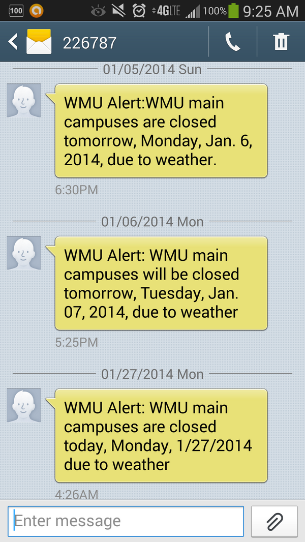 Drewb183's tweet photo. I've been saving these in case it happened again. Gotta love it. #snowday http://t.co/UcsgXJZ8sf
