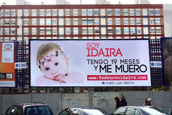 vargas_sanchez's tweet photo. Por favor un RT para ayudar a esta pequeña princesa.....nuestra @idairaosuna siguela pleaseeeee.. http://t.co/6Me4m65OL6" @RosarioMohedano