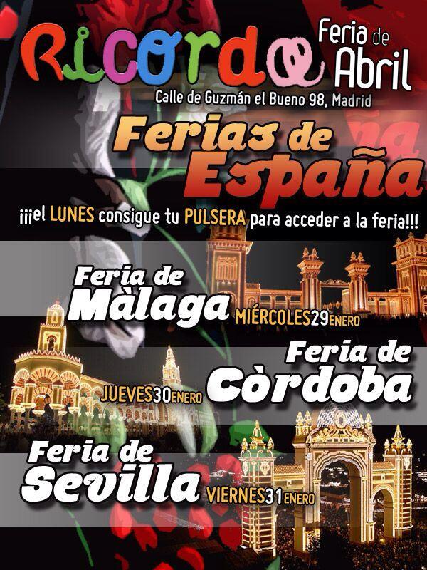 FeriaRicorda14's tweet photo. Planing de la semana, semana de Ferias!!! En 1 hora comenzamos a repartir las pulseras de la Feria Ricorda!!! http://t.co/hFGUGIAIpq