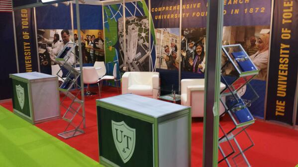 At the World Future Energy Summit in Abu Dhabi