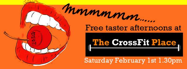 BOOSH!!! Email workout@thecrossfitplace.co.uk or reply to this tweet to reserve your place on our FREE sesh!
